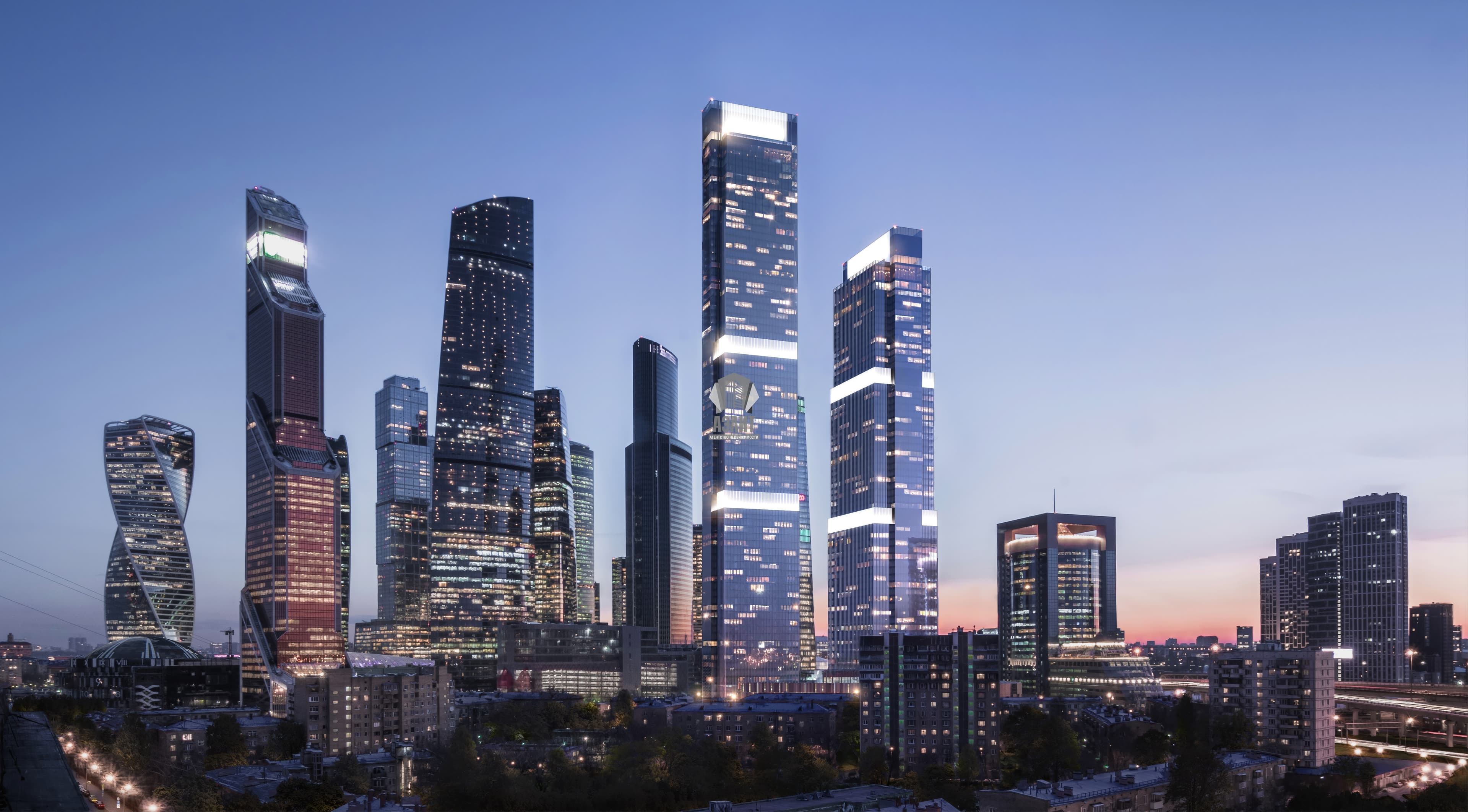 Апартамент в башне Нева